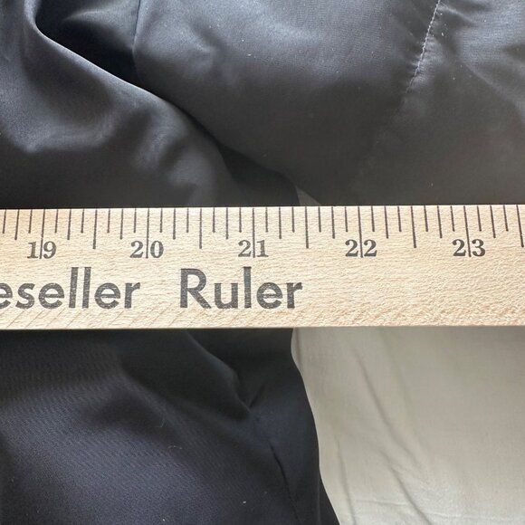 Kenneth Cole Mens Hooded Black Puffer Coat M Zipper Snap Closure 60/40 Down/Fowl - Picture 9 of 13